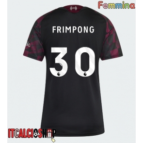 Liverpool Jeremie Frimpong #30 Terza Maglia Femmina 2026-27 Manica Corta